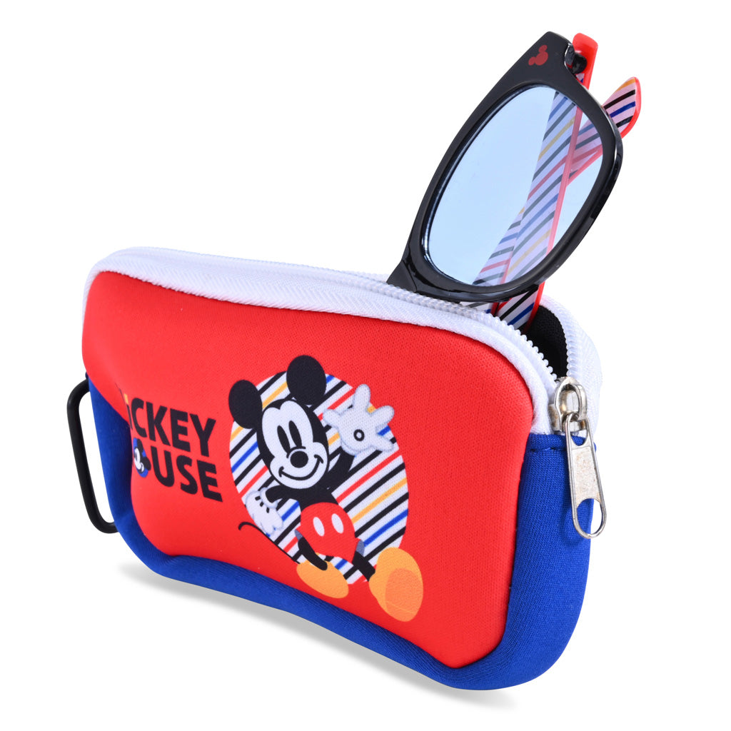 mickey mouse sunglasses and case set