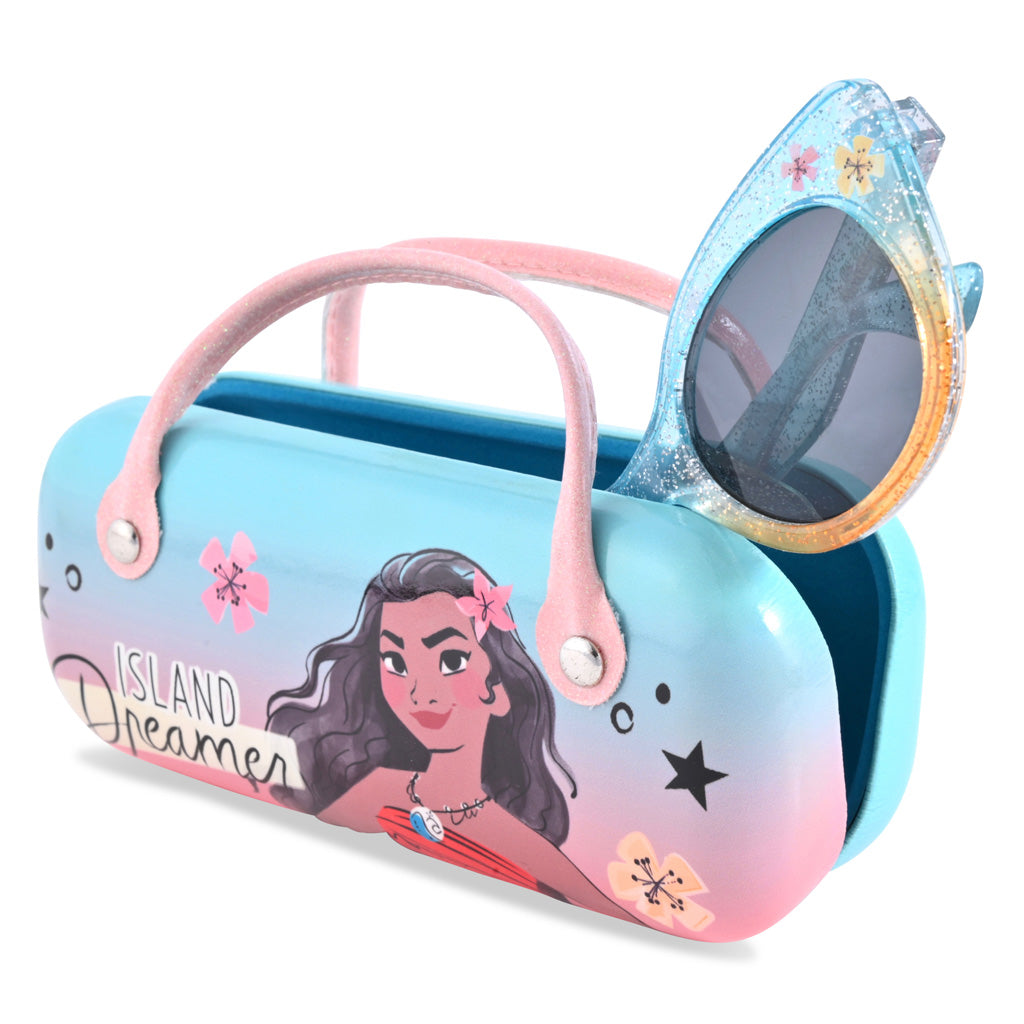 moana sunglasses and case set