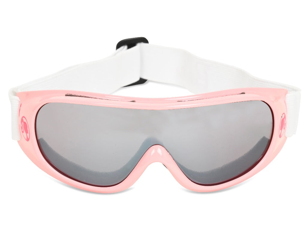 Pink ski goggles for kids