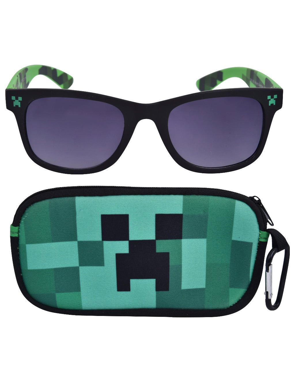 minecraft sunglasses with case set