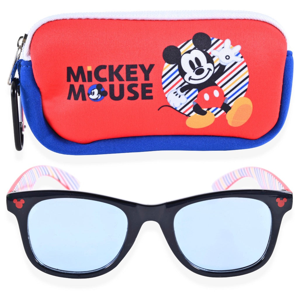 mickey mouse sunglasses and case set