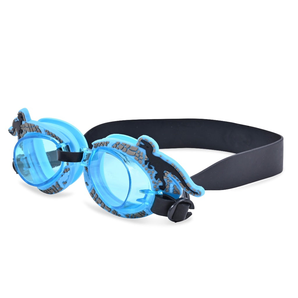 High quality blue swim goggles for kids